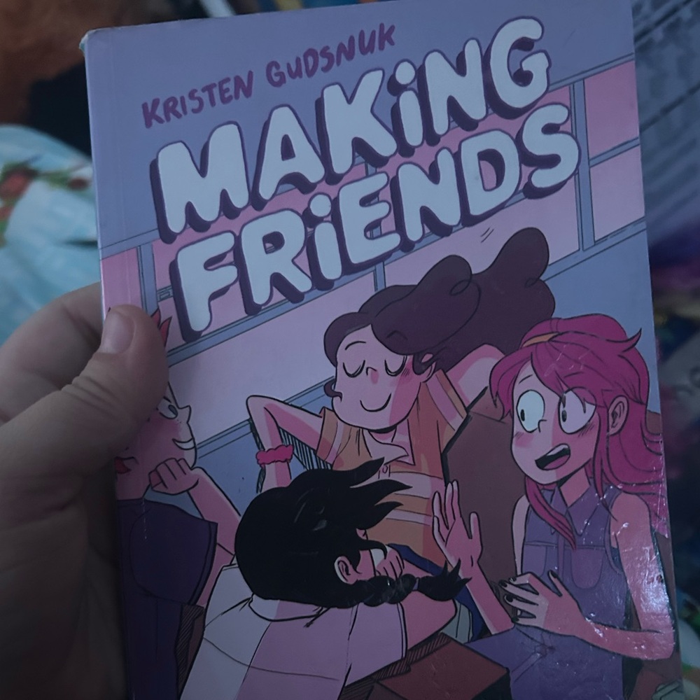 Making friends graphic novel